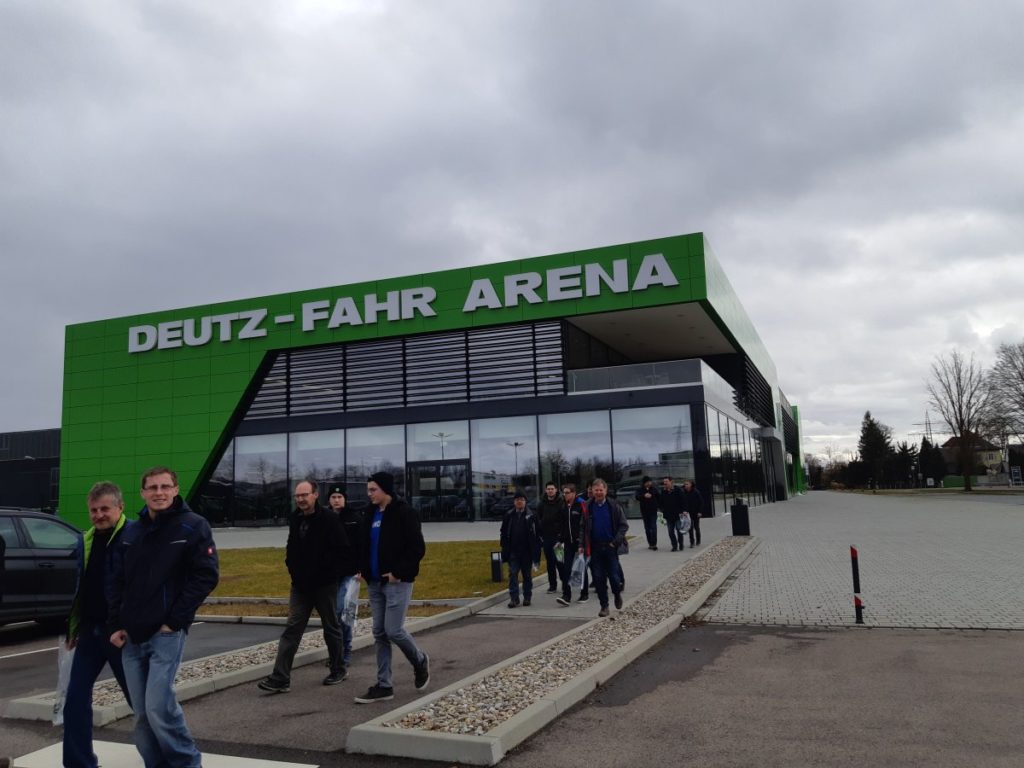 Werksbesichtigung Deutz-Fahr Land in Lauingen