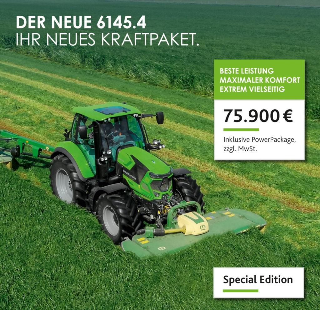 Der neue DEUTZ-FAHR 6145.4 RCShift