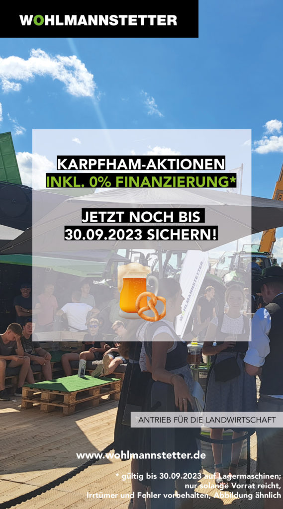 Karpfham Aktion jetzt noch bis 30.09. sichern!